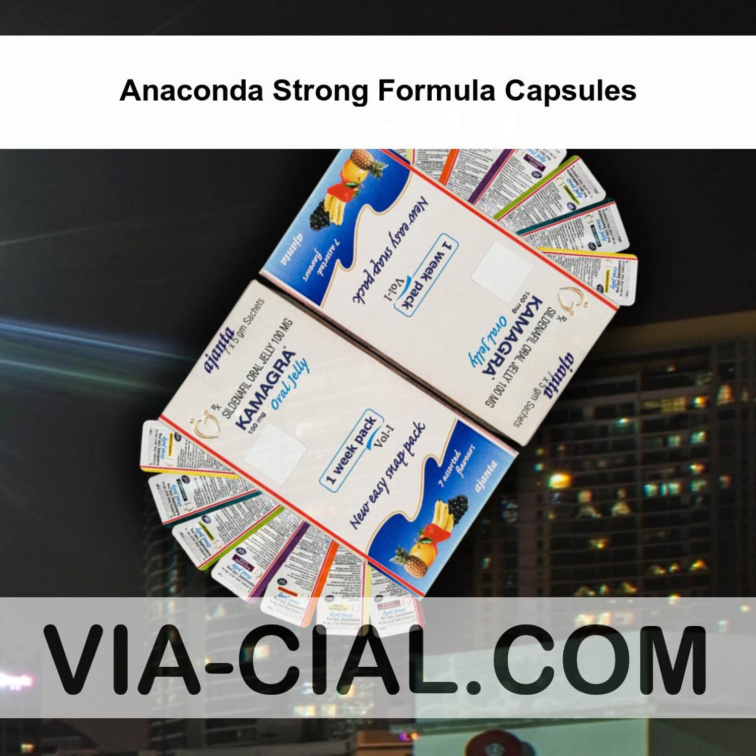 Anaconda Strong Formula Capsules 554