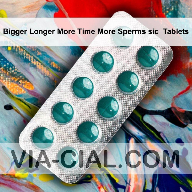 Bigger Longer More Time More Sperms sic  Tablets 260