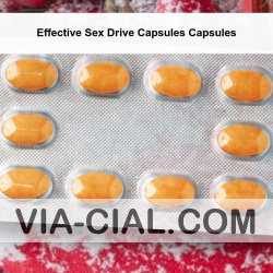 Effective Sex Drive Capsules