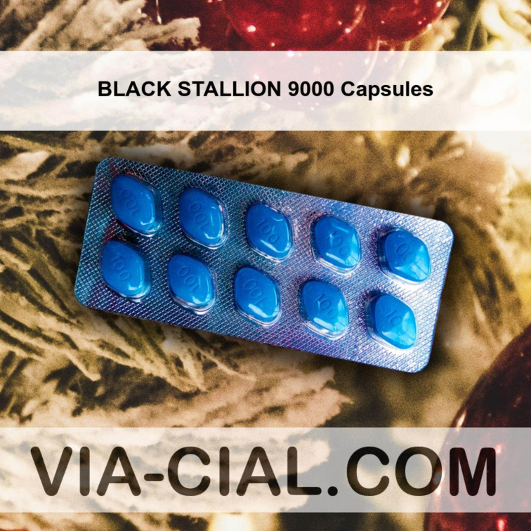 BLACK STALLION 9000 Capsules 714