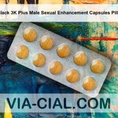 Black 3K Plus Male Sexual Enhancement Capsules Pills 341