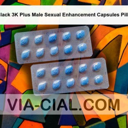 Black 3K Plus Male Sexual Enhancement Capsules Pills 555