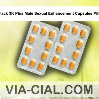 Black 3K Plus Male Sexual Enhancement Capsules Pills 607