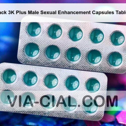 Black 3K Plus Male Sexual Enhancement Capsules Tablets 383