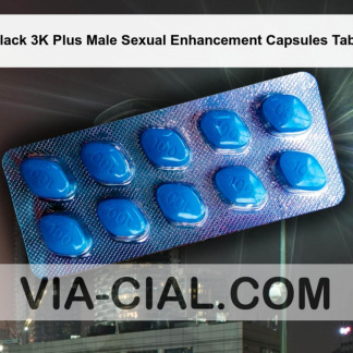 Black 3K Plus Male Sexual Enhancement Capsules Tabs 263