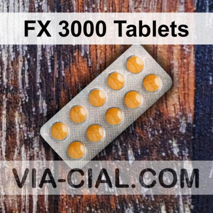 FX 3000 Tablets 843