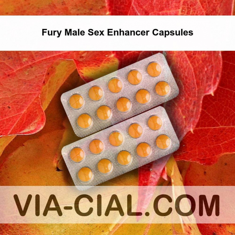 Fury Male Sex Enhancer Capsules 775