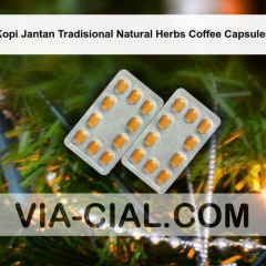 Kopi Jantan Tradisional Natural Herbs Coffee Capsules 168