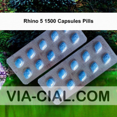 Rhino 5 1500 Capsules Pills 429
