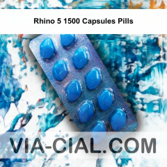 Rhino 5 1500 Capsules Pills 774