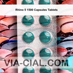 Rhino 5 1500 Capsules Tablets 402