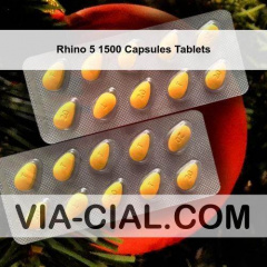 Rhino 5 1500 Capsules Tablets 448