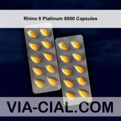 Rhino 8 Platinum 8000 Capsules 478