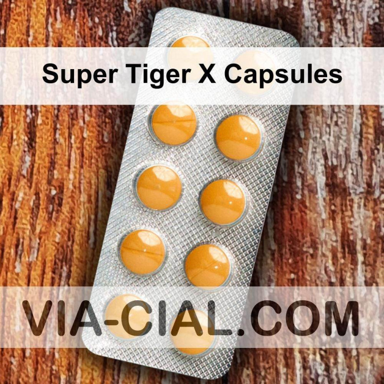 Super Tiger X Capsules 642