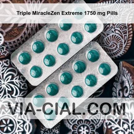 Triple MiracleZen Extreme 1750 mg Pills 545