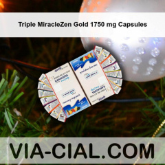 Triple MiracleZen Gold 1750 mg Capsules 373